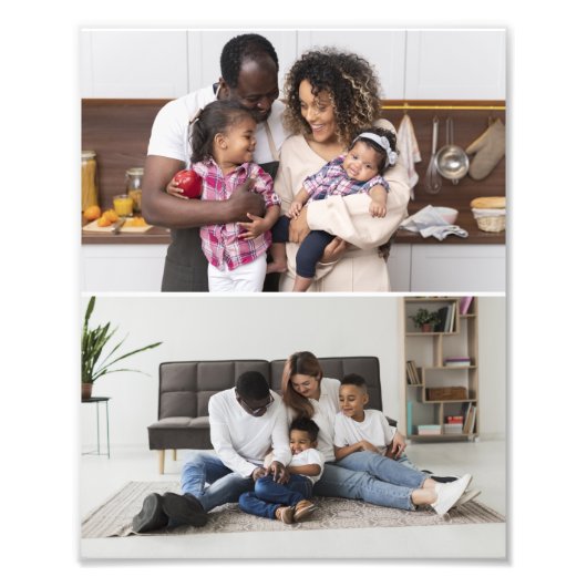 Entwerfen Sie Ihre eigene 2-FotoCollage Fotodruck (Vorne)