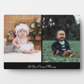 Entwerfen Sie Ihre eigene 2-FotoCollage Fotoplatte (Vorderseite)