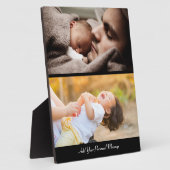 Entwerfen Sie Ihre eigene 2-FotoCollage Fotoplatte (Seite)