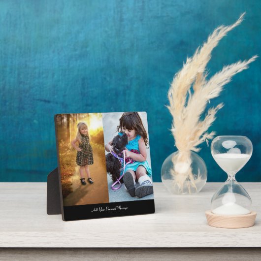 Entwerfen Sie Ihre eigene 2-FotoCollage Fotoplatte (InSitu)