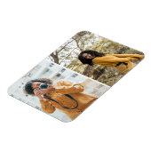 Entwerfen Sie Ihre eigene 2-FotoCollage Magnet (Linke Seite)