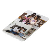 Entwerfen Sie Ihre eigene 2-FotoCollage Magnet (Linke Seite)