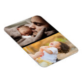 Entwerfen Sie Ihre eigene 2-FotoCollage Magnet (Rechte Seite)