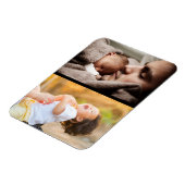 Entwerfen Sie Ihre eigene 2-FotoCollage Magnet (Linke Seite)