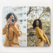 Entwerfen Sie Ihre eigene 2-FotoCollage Mousepad (Vorne)