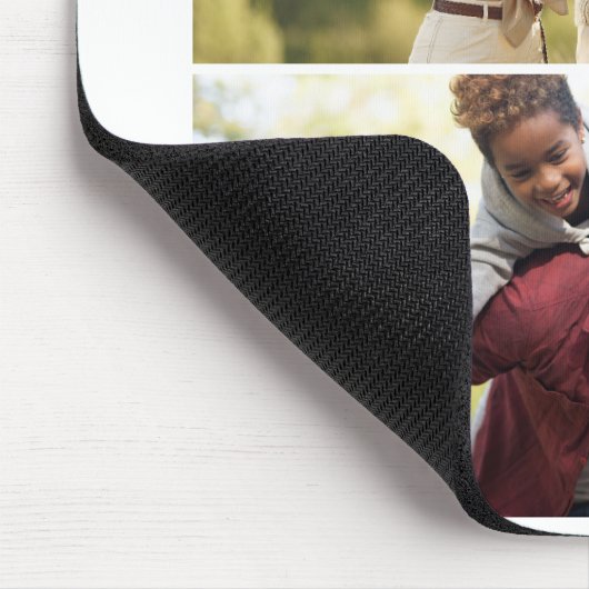 Entwerfen Sie Ihre eigene 2-FotoCollage Mousepad (Ecke)