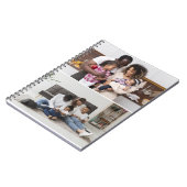 Entwerfen Sie Ihre eigene 2-FotoCollage Notizblock (Linke Seite)