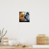 Entwerfen Sie Ihre eigene 2-FotoCollage Poster (Küche)