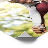 Entwerfen Sie Ihre eigene 2-FotoCollage Poster (Ecke)