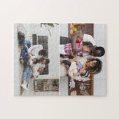 Entwerfen Sie Ihre eigene 2-FotoCollage Puzzle (Horizontal)
