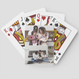 Entwerfen Sie Ihre eigene 2-FotoCollage Spielkarten