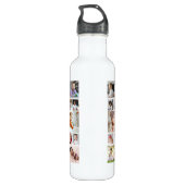 Entwerfen Sie Ihre eigene 30 FotoCollage Edelstahlflasche (Rückseite)