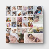 Entwerfen Sie Ihre eigene 30 FotoCollage Fotoplatte (Vorderseite)