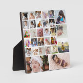 Entwerfen Sie Ihre eigene 30 FotoCollage Fotoplatte (Vorderseite)