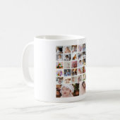 Entwerfen Sie Ihre eigene 30 FotoCollage Kaffeetasse (Vorderseite Links)