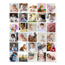 Entwerfen Sie Ihre eigene 30 FotoCollage