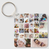 Entwerfen Sie Ihre eigene 30 FotoCollage Schlüsselanhänger (Vorderseite)