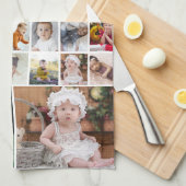 Entwerfen Sie Ihre eigene 35 FotoCollage Geschirrtuch (Viertel Falte)