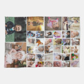 Entwerfen Sie Ihre eigene 35 FotoCollage Geschirrtuch (Horizontal)