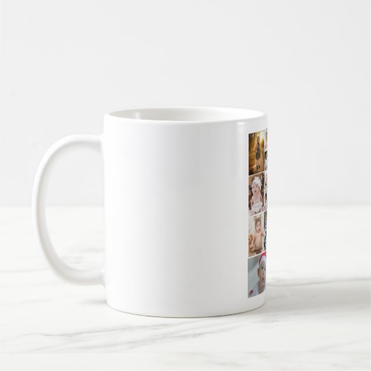 Entwerfen Sie Ihre eigene 35 FotoCollage Kaffeetasse (Links)