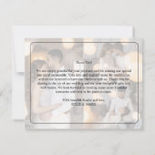 Entwerfen Sie Ihre eigene 3 Fotocollage Dankeskarte (Rückseite)