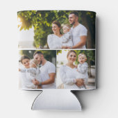 Entwerfen Sie Ihre eigene 3 FotoCollage Dosenkühler (Rückseite)