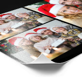 Entwerfen Sie Ihre eigene 3 FotoCollage Fotodruck (Ecke)