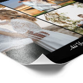 Entwerfen Sie Ihre eigene 3 FotoCollage Fotodruck (Ecke)