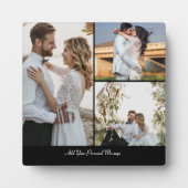 Entwerfen Sie Ihre eigene 3 FotoCollage Fotoplatte (Vorderseite)