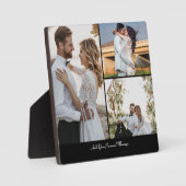 Entwerfen Sie Ihre eigene 3 FotoCollage Fotoplatte (Vorderseite)