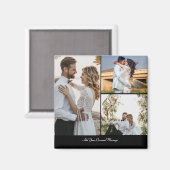 Entwerfen Sie Ihre eigene 3 FotoCollage Magnet (Vorderseite/Rückseite)