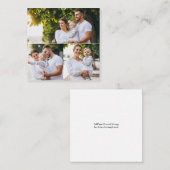 Entwerfen Sie Ihre eigene 3 FotoCollage Mitteilungskarte (Vorne/Hinten)