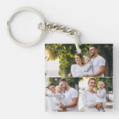 Entwerfen Sie Ihre eigene 3 FotoCollage Schlüsselanhänger (Vorderseite)