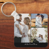 Entwerfen Sie Ihre eigene 3 FotoCollage Schlüsselanhänger (Vorderseite)
