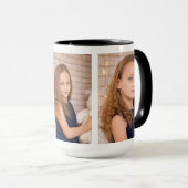Entwerfen Sie Ihre eigene 3 FotoCollage Tasse (VorderseiteRechts)