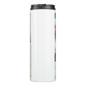 Entwerfen Sie Ihre eigene 3 FotoCollage Thermosbecher (Rückseite)