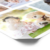 Entwerfen Sie Ihre eigene 40 FotoCollage Fotodruck (Ecke)