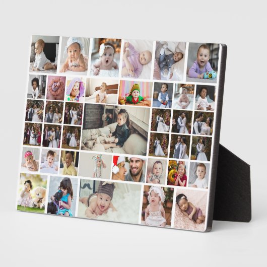 Entwerfen Sie Ihre eigene 40 FotoCollage Fotoplatte (Seite)