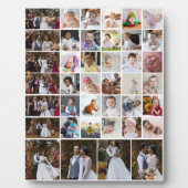 Entwerfen Sie Ihre eigene 40 FotoCollage Fotoplatte (Vorderseite)