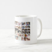 Entwerfen Sie Ihre eigene 40 FotoCollage Kaffeetasse (VorderseiteRechts)