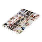 Entwerfen Sie Ihre eigene 40 FotoCollage Magnet (Linke Seite)