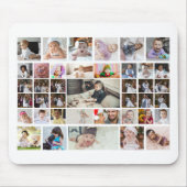 Entwerfen Sie Ihre eigene 40 FotoCollage Mousepad (Vorne)