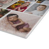 Entwerfen Sie Ihre eigene 40 FotoCollage Schneidebrett (Ecke)