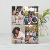 Entwerfen Sie Ihre eigene 4-FotoCollage (Stehend Vorderseite)