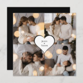 Entwerfen Sie Ihre eigene 4-FotoCollage Ankündigung (Vorne/Hinten)