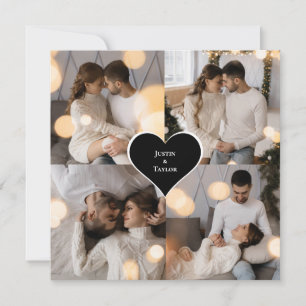 Entwerfen Sie Ihre eigene 4-FotoCollage Ankündigung