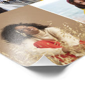 Entwerfen Sie Ihre eigene 4-FotoCollage Fotodruck (Ecke)
