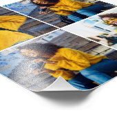 Entwerfen Sie Ihre eigene 4-FotoCollage Fotodruck (Ecke)