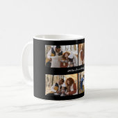 Entwerfen Sie Ihre eigene 4-FotoCollage Kaffeetasse (Vorderseite Links)