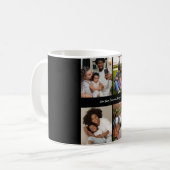 Entwerfen Sie Ihre eigene 4-FotoCollage Kaffeetasse (Vorderseite Links)